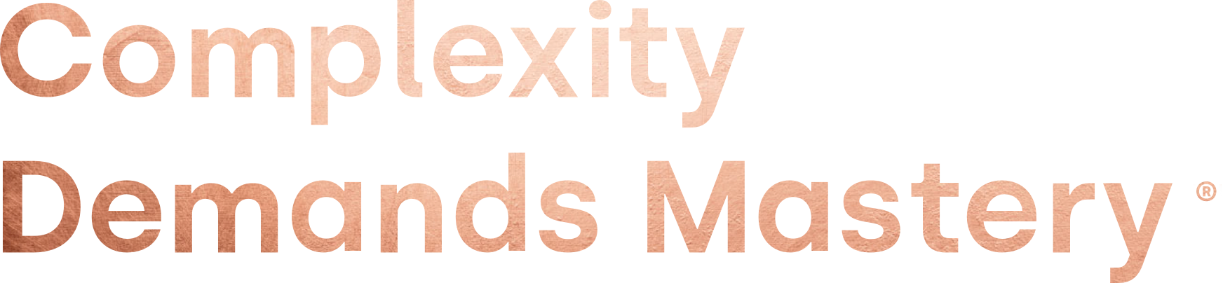WELCOME TO MASTERY